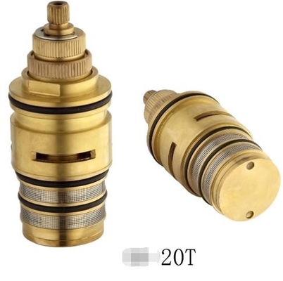 NBR Replacement Brass Thermostatic Valve Cartridge Quick Open