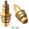 ISO9001 Brass Thermostatic Shower Cartridge Corrosion Resistant